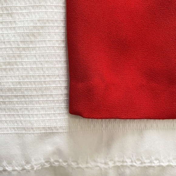 ALEX HANSON BRIDAL VINTAGE 90'S RED BLACK SWEETHEART STRAPLESS EVENING DRESS - Picture 6 of 8